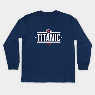 Titanic Design. Kids Long Sleeve T-Shirt